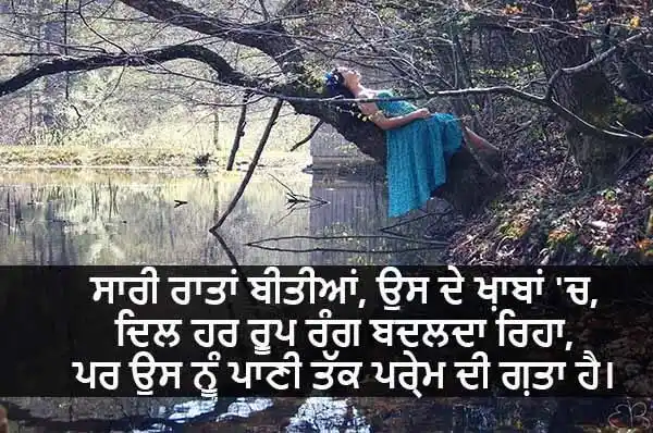 Sad Shayari Punjabi 6