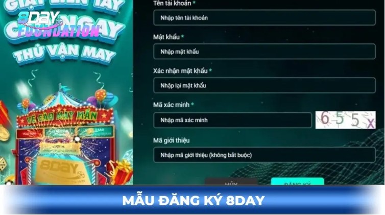 Register on 8DAY – Unlock a World of Premium Entertainment